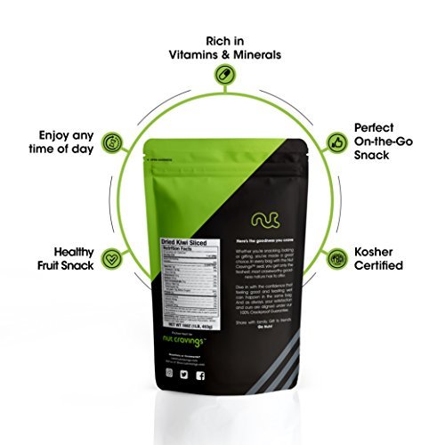 Nut Cravings Dried Kiwi Slices (1 Pound) ?C Sweet, Healthy Dehydrated Fruit Snacks ?C 16 Ounce - Image 5