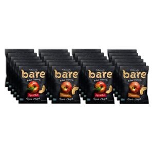 Bare Natural Apple Chips, Snack Size Variety Pack, Gluten Free + Baked, 0.53 Oz (24 Count)