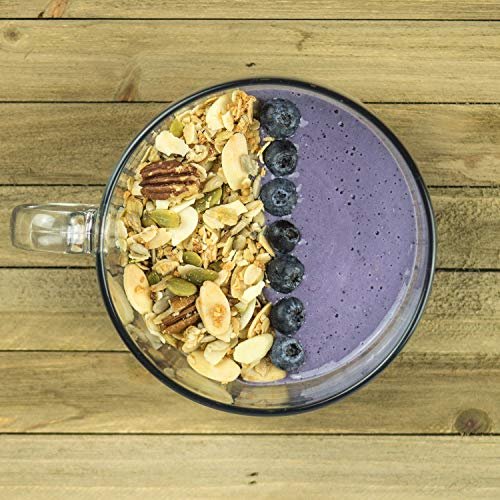 ELAN Premium Organic Granola Cereal, Low Sugar Low Carb Nut Filled Breakfast Snack Pack, Gluten Free Oatmeal, Natural Unprocessed Food… - Image 3