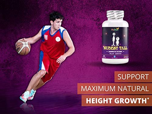 Maximum Natural Height Growth Formula – NuBest Tall 60 Veggie Capsules – Herbal Peak Height Pills – Grow Taller Supplements – Nanometer Calcium – Doctor Recommended - Image 6